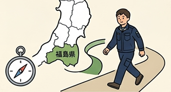 地元の現場で働くスタッフの様子